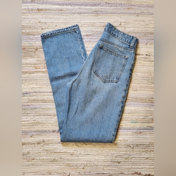 H&M Hight Waist Straight Leg Jean Size 2 - Picture 2 of 7